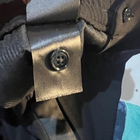 NWT H&M Slim Fit Coupe Etroite Tuxedo Pants in Black - Size 36R - Picture 11 of 11